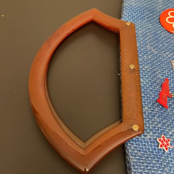 Vintage Pin Lovers Dream Handmade Purse - Picture 17 of 17